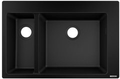 Кухонная мойка Hansgrohe S510-F635 черный графит (43315170)