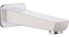 Излив для ванны Imprese Breclav белый-хром (VR-11245W)