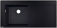 Кухонная мойка Hansgrohe S51 S5110-F450 черный графит (43330170)