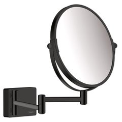Косметическое зеркало Hansgrohe AddStoris чёрное матовое (41791670)