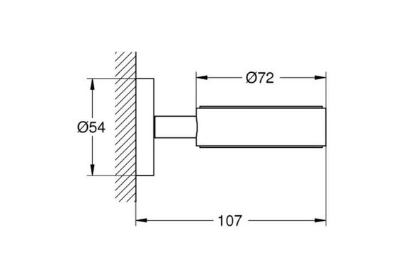 Держатель для аксессуаров Grohe Essentials (40369001)