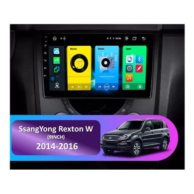 Штатна магнітола FORS.auto M150 для SsangYong Rexton W (9 inch) 2014-2016
