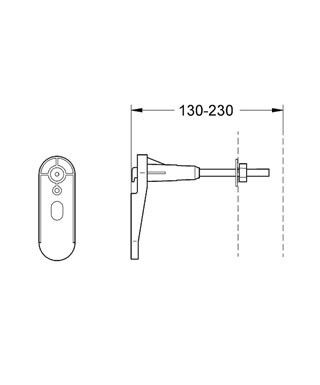 Кріплення до стіни Grohe Rapid SL (3855800M)