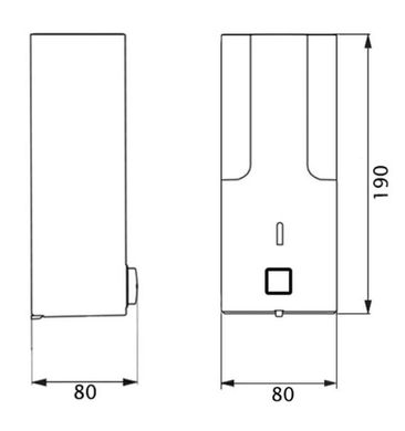 Дозатор для жидкого мыла Lidz (PLA)-120.01.01 (LIDZPLA1200101)