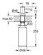 Дозатор мийного засобу Grohe Authentic (40537000)