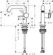 Змішувач для раковини Hansgrohe Tecturis S CoolStart EcoSmart+ чорний матовий (73320670)