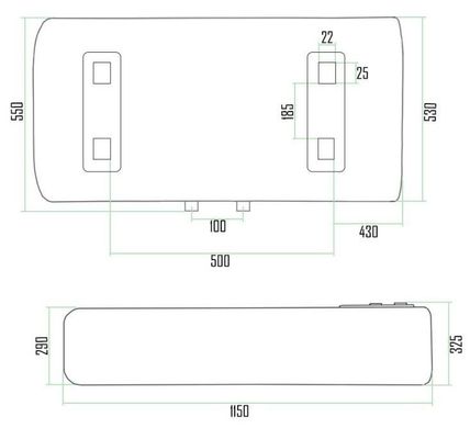 Водонагрівач Thermo Alliance 100 л мокрий ТЕН (DT100H20GPD)