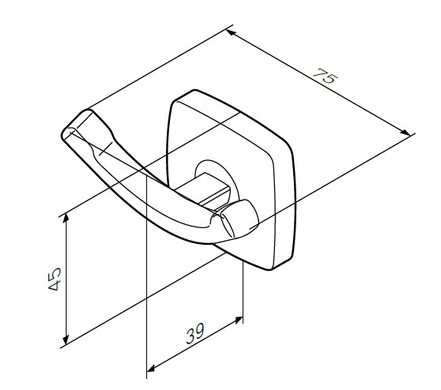 Подвійний гачок AM.PM Gem (A9035600)