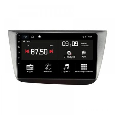 Штатна магнітола Torssen Seat Altea 04-15/Toledo 04-09 F9332 4G Carplay DSP