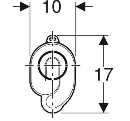 Сифон для пісуара Geberit (152.950.11.1)