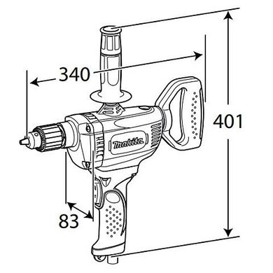 Дриль міксер Makita DS 4012