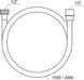 Шланг для душу Ravak SatinFlex 200 см 913.02 (X07P337)