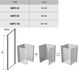 Нерухома стінка Ravak Smartline 100 см SMPS-100 R хром + transparent (9SPA0A00Z1)