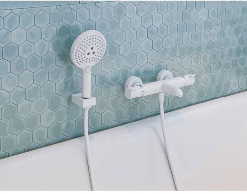 Тримач для душу Hansgrohe PORTER E білий матовий (28387700)