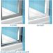 Нерухома стінка Ravak Chrome 80 см CPS-80 полірований алюміній + transparent (9QV40C00Z1)