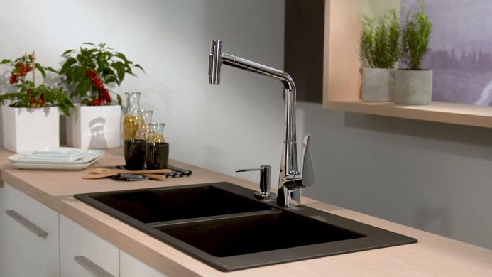 Дозатор мийного засобу Hansgrohe A71 (40468000)