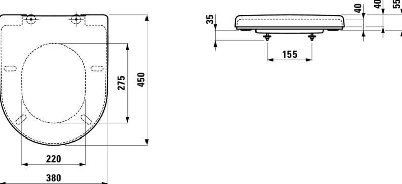 Крышка для унитаза Laufen Pro Soft-Close (H8969513000001)