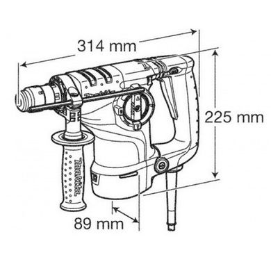 Перфоратор Makita HR 2810 T