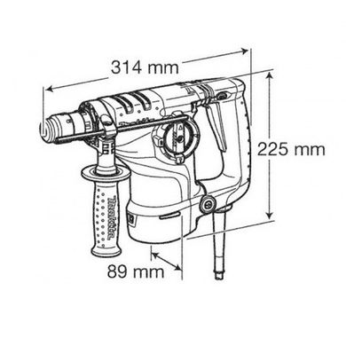 Перфоратор Makita HR 3210 C